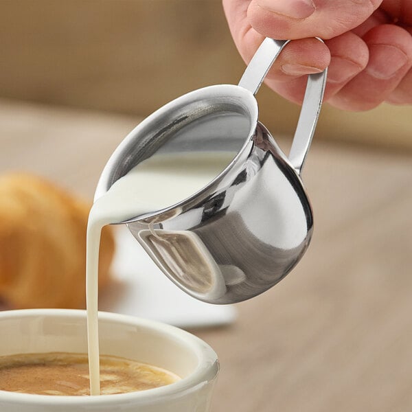 3oz Stainless Steel Bell Creamer