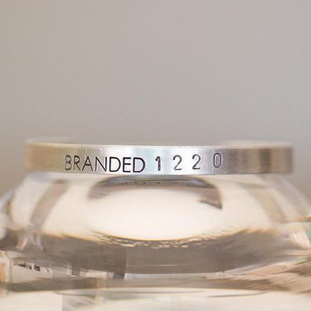 Branded Collective- Tiny Aluminum Cuff